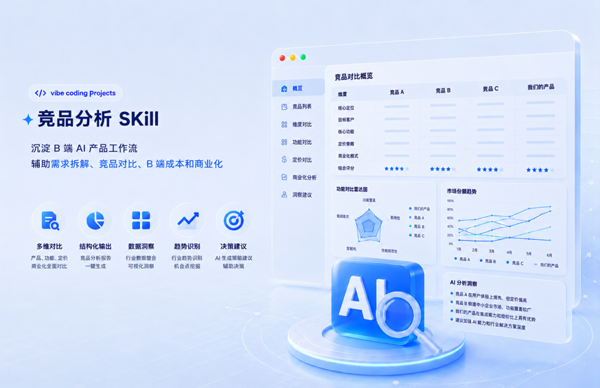 竞品分析 AI Copilot 项目截图